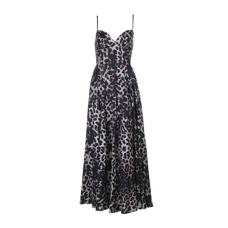 Leopard print camisole dress for women | MuddyStock Originals
