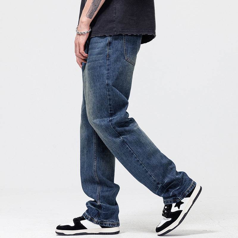 American High Street Washed Jeans For Men MuddyStock