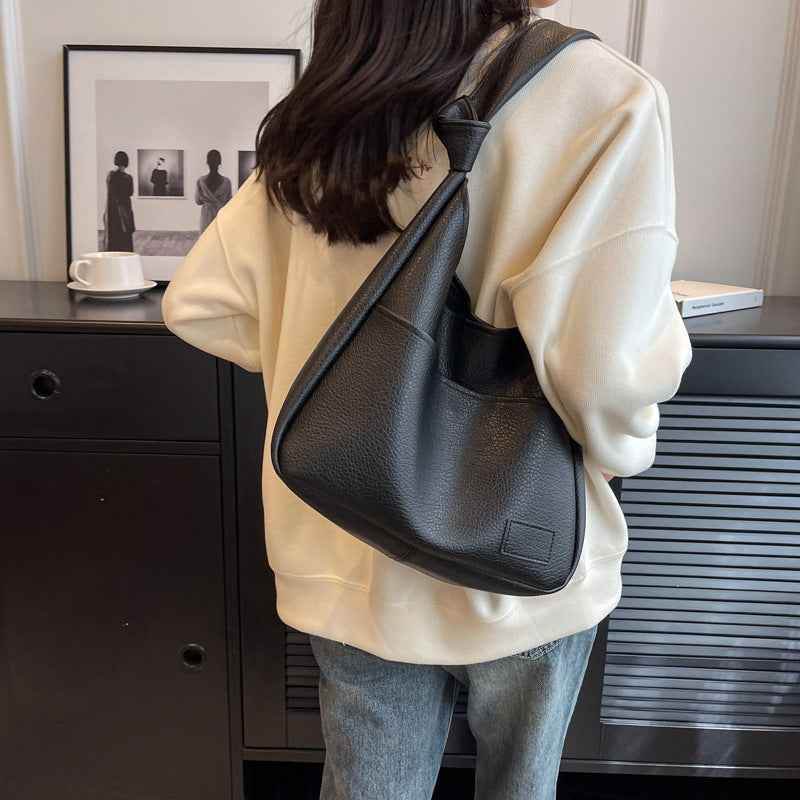 All-match Single Retro Large Capacity Commuter Textured Mother And Child Bag MuddyStock