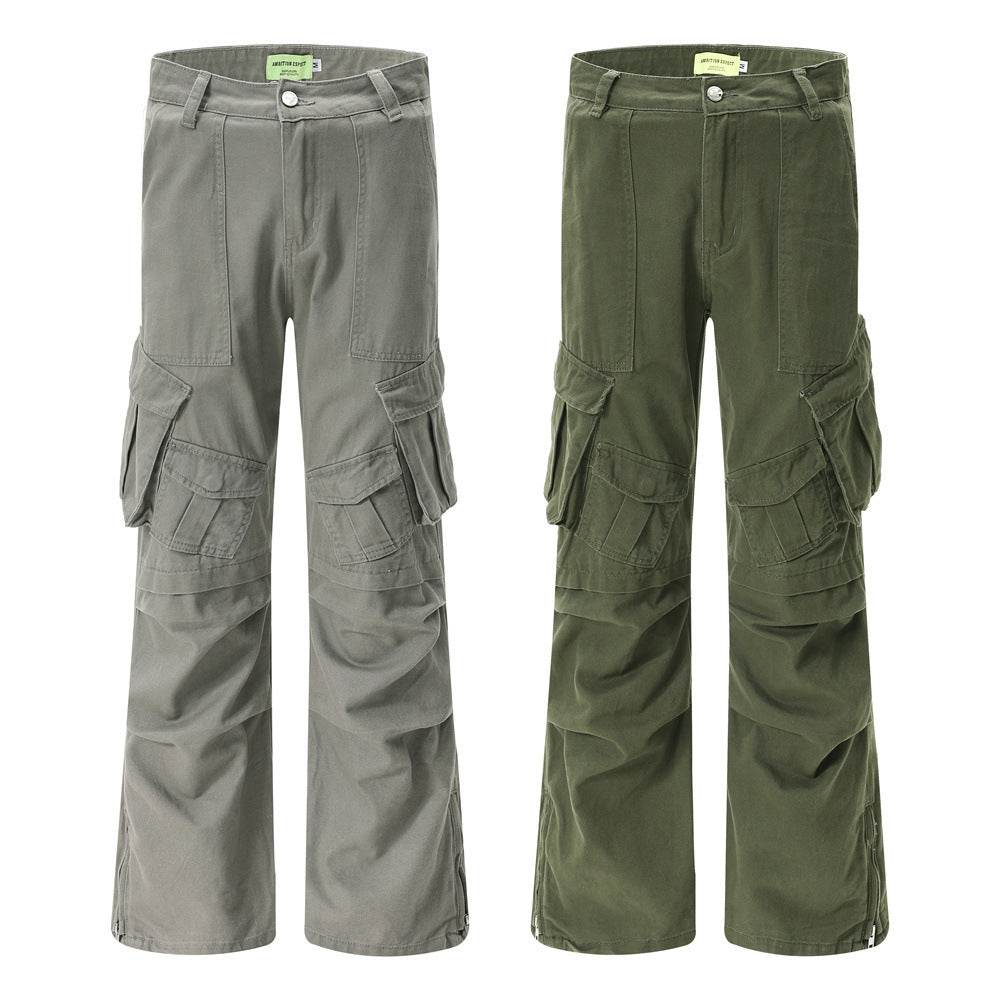 Multi-pocket Cargo Pants Men And Women MuddyStock