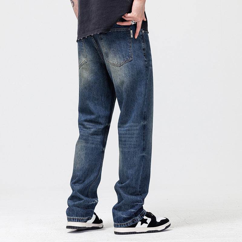 American High Street Washed Jeans For Men MuddyStock