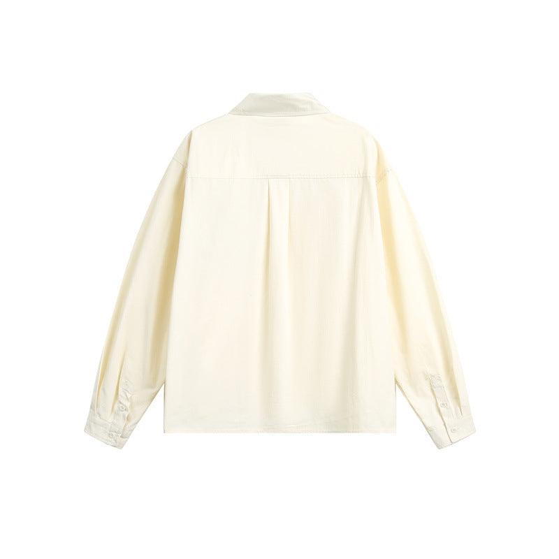 Color-block Pocket Design Long Sleeve Shirt For Men | MuddyStock Originals