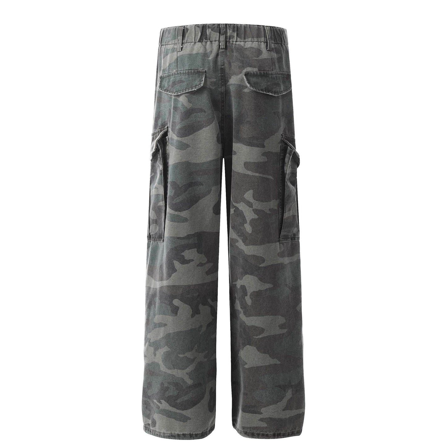 American Retro Multi-pocket Cargo Pants For Men And Women MuddyStock