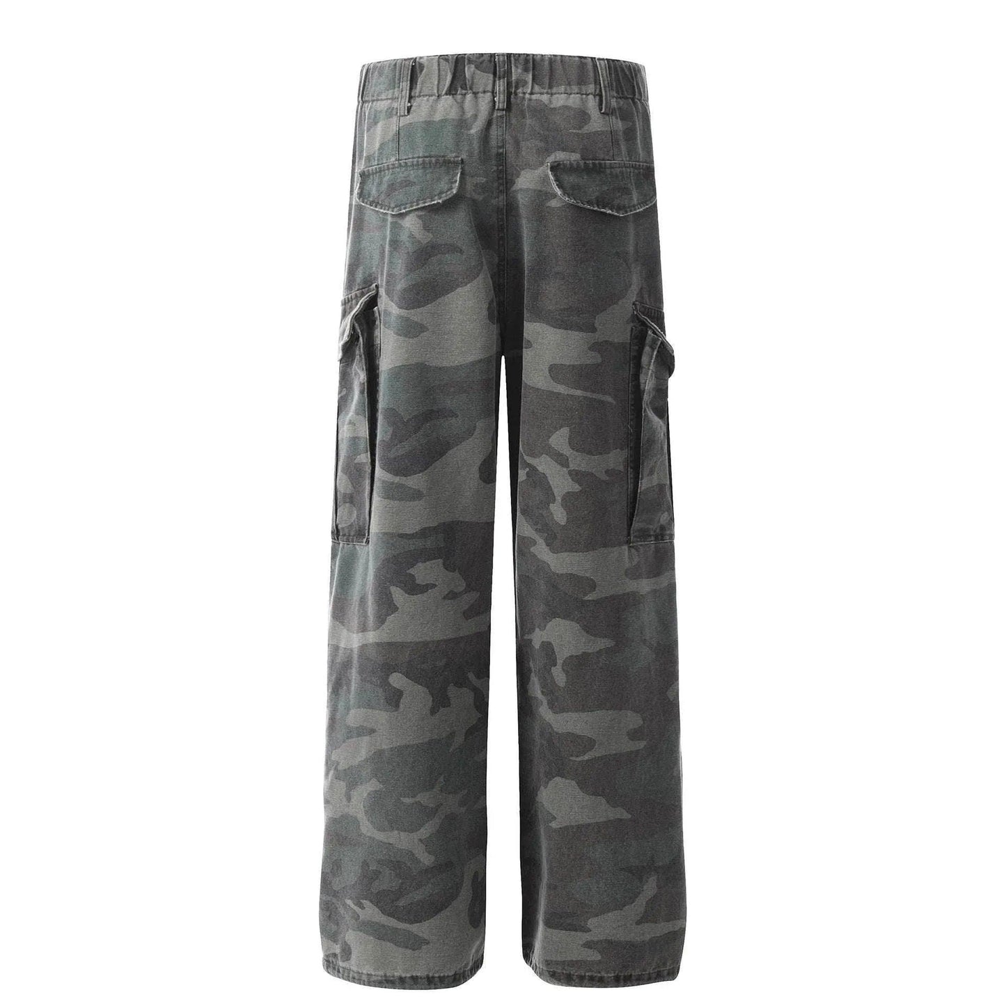 American Retro Multi-pocket Cargo Pants For Men And Women