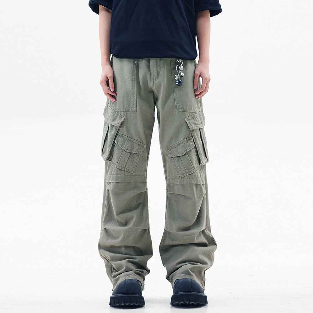 Multi-pocket Cargo Pants Men And Women MuddyStock