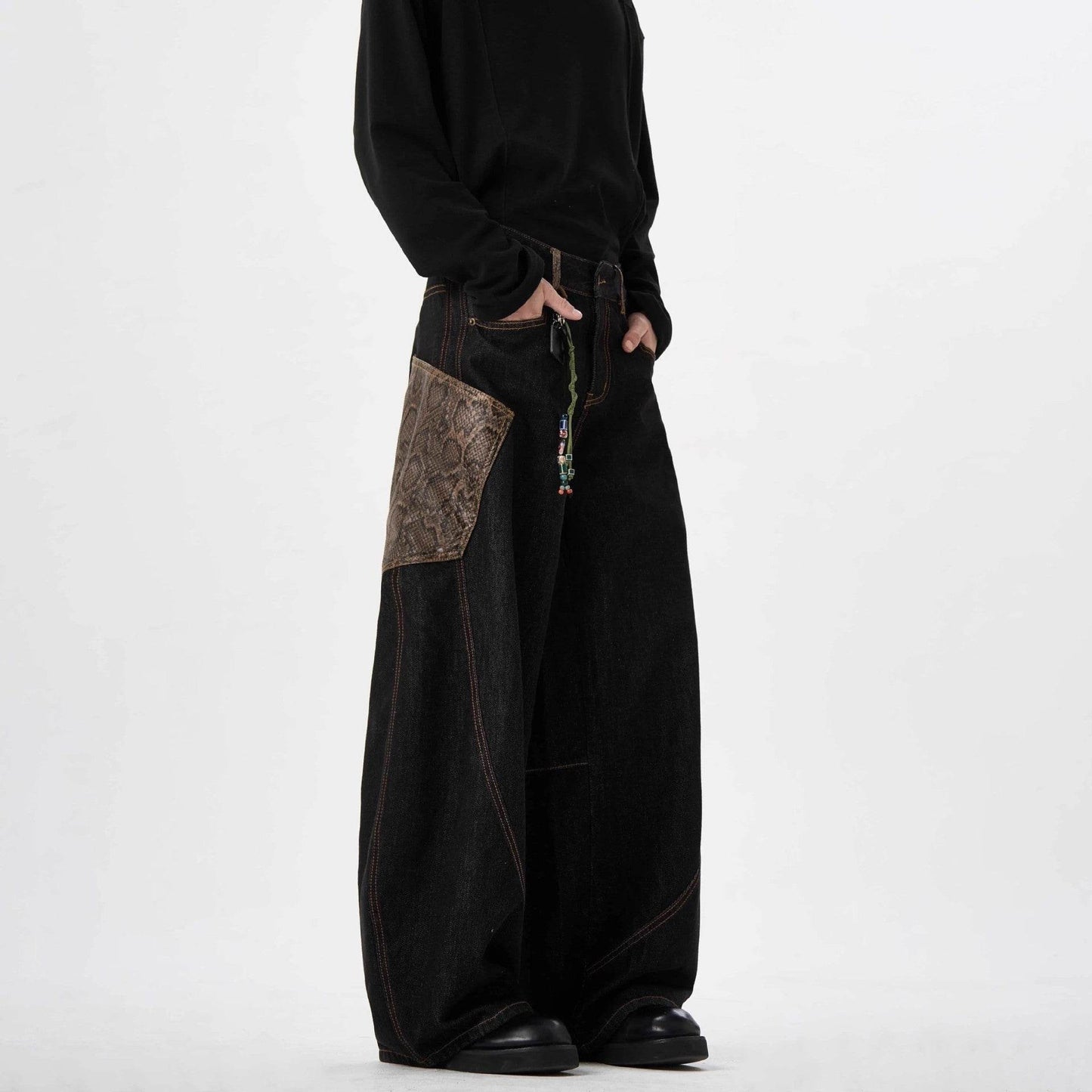 Snake Year Limited Machete Python Black Jeans Black MuddyStock
