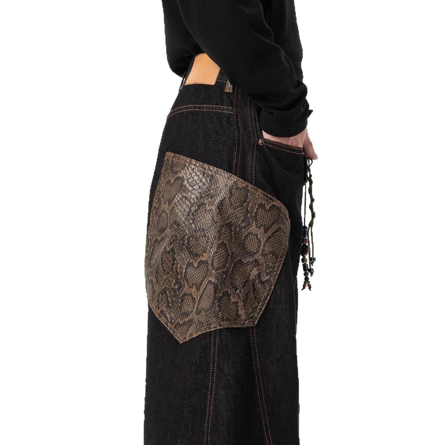 Snake Year Limited Machete Python Black Jeans MuddyStock