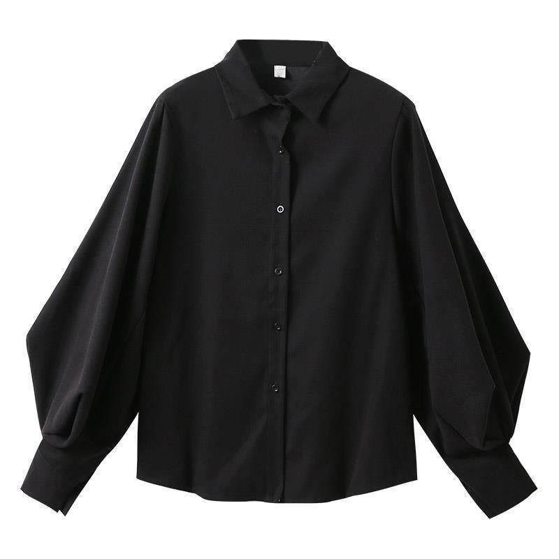 Black Lantern Sleeve Vintage Shirt MuddyStock