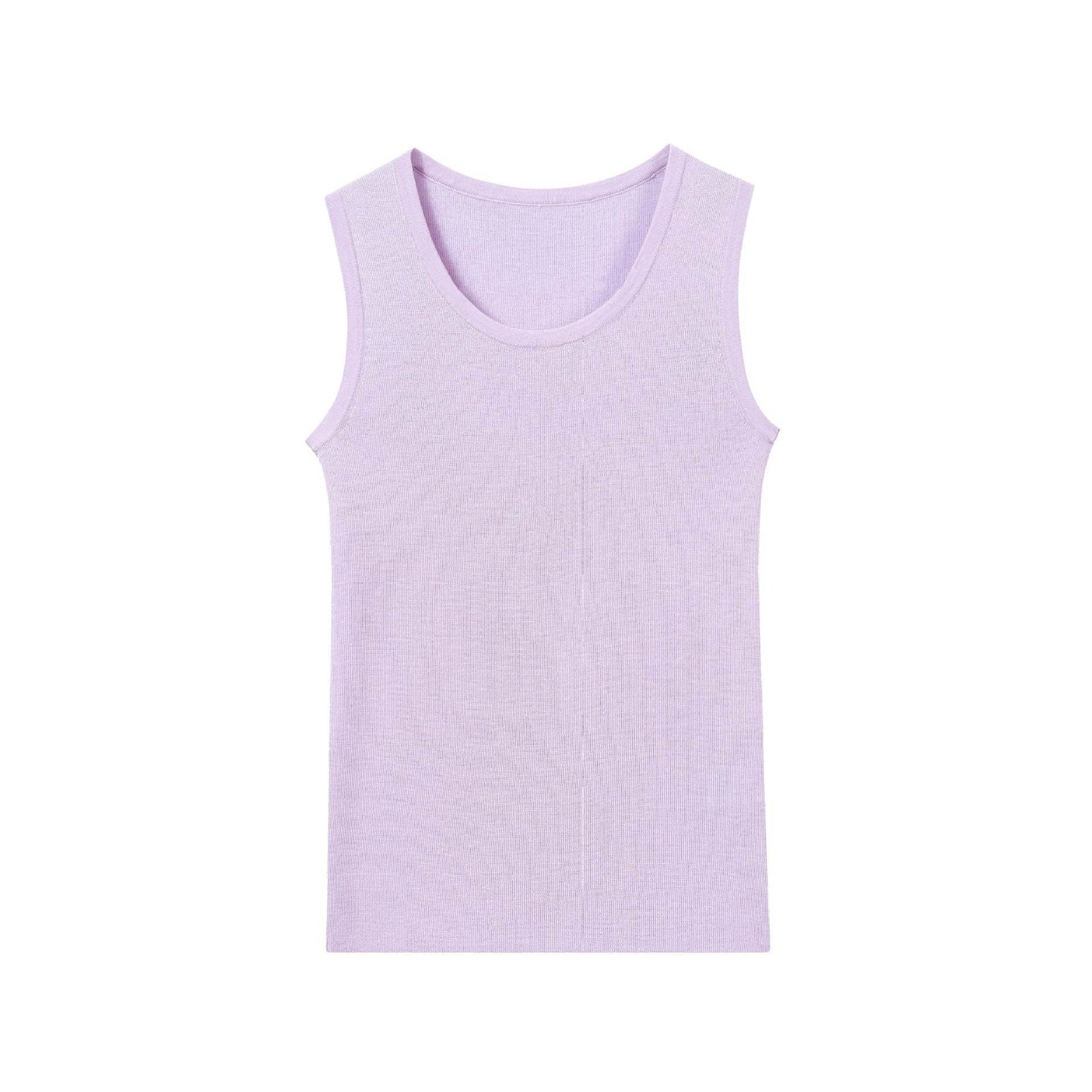 New Seamless Inner Low Collar Sleeveless Knitwear MuddyStock