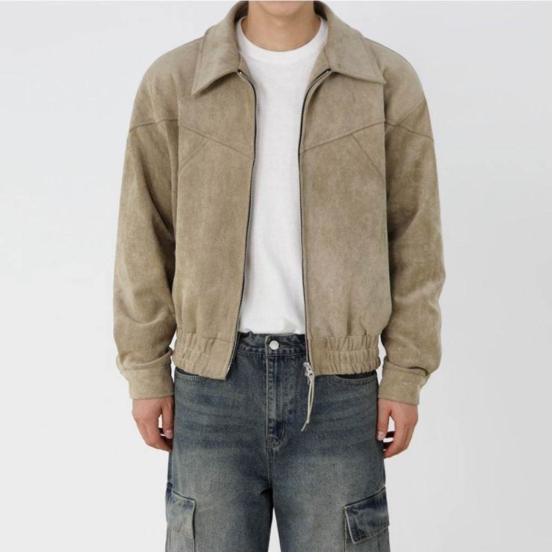 Fashion Retro Short Jacket Men's Top MuddyStock