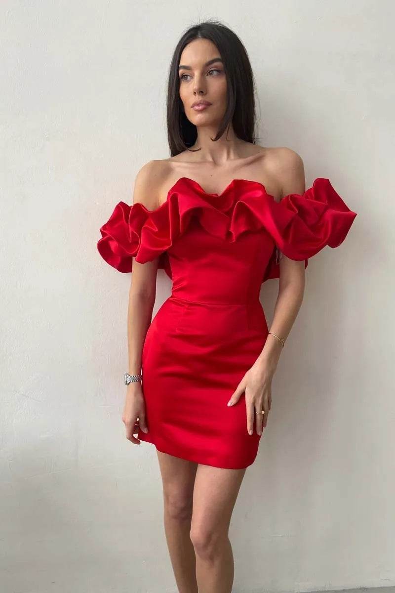 Women's Shoulder High-end Temperament Formal Dress MuddyStock