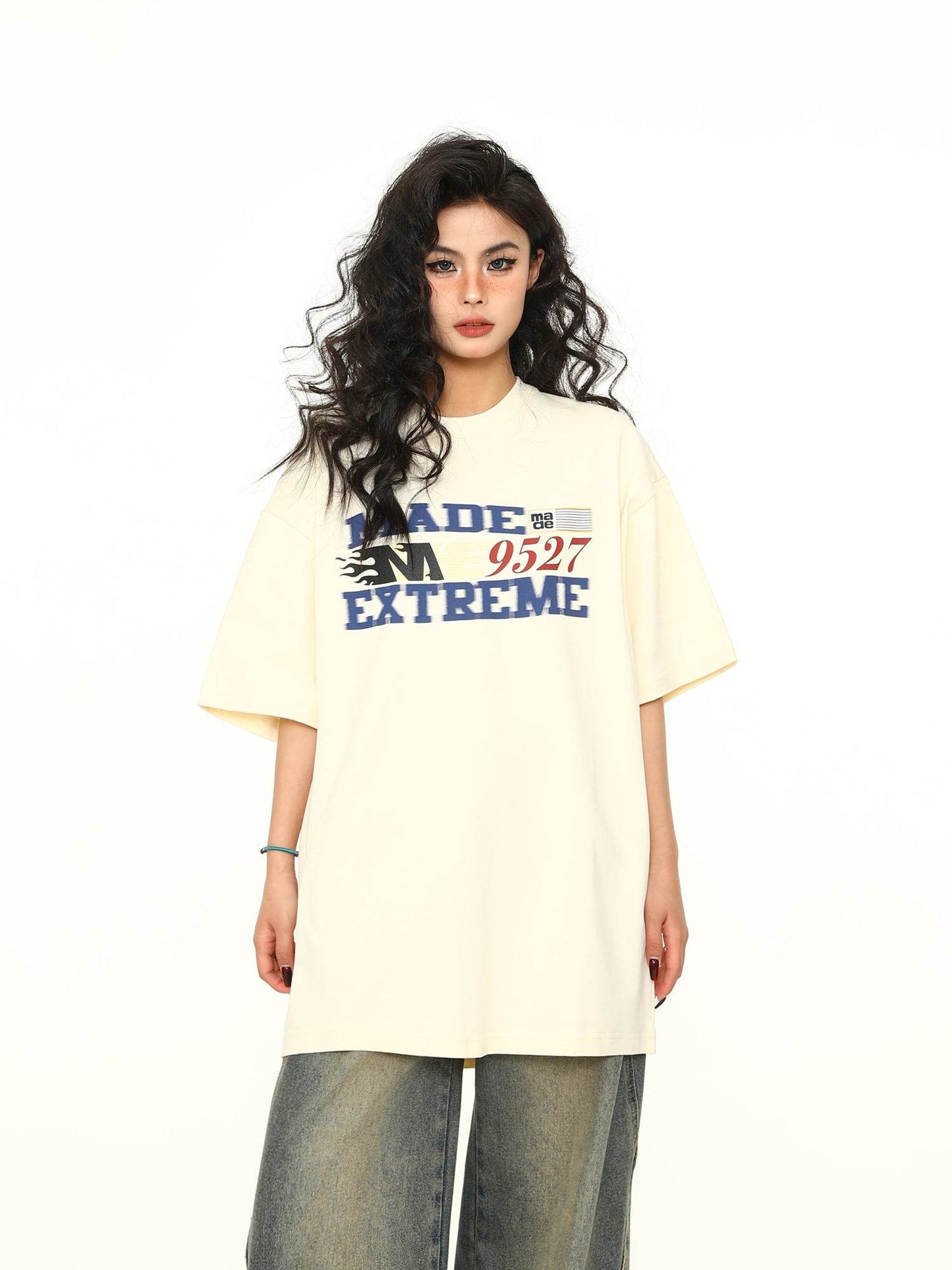 Retro Short-sleeved T-shirt For Women MuddyStock