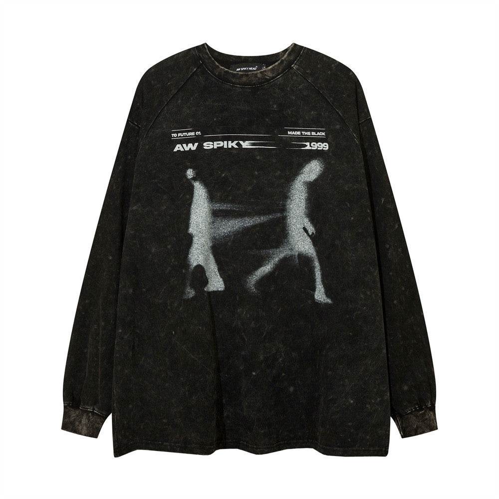 Fashion Long Sleeve T-shirt For Men And Women MuddyStock