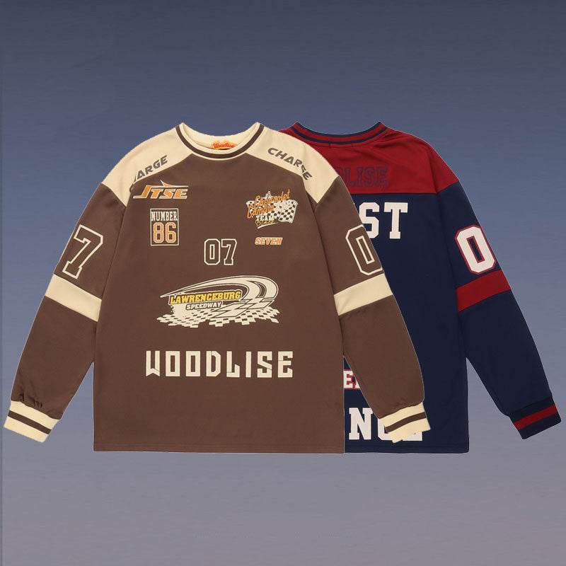 Street Vintage High Street Sports T-shirt For Men And Women MuddyStock