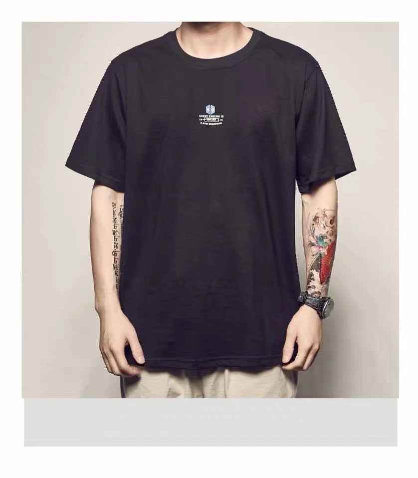 Summer Loose Short Sleeve T-shirt For Men MuddyStock