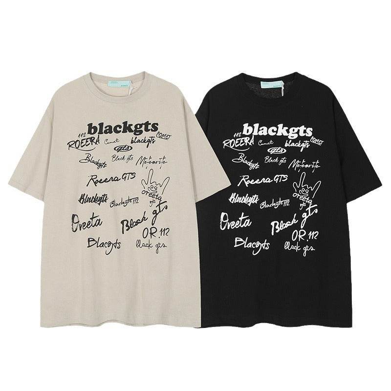 Loose Cotton Casual Couple's Tops For Men And Women MuddyStock