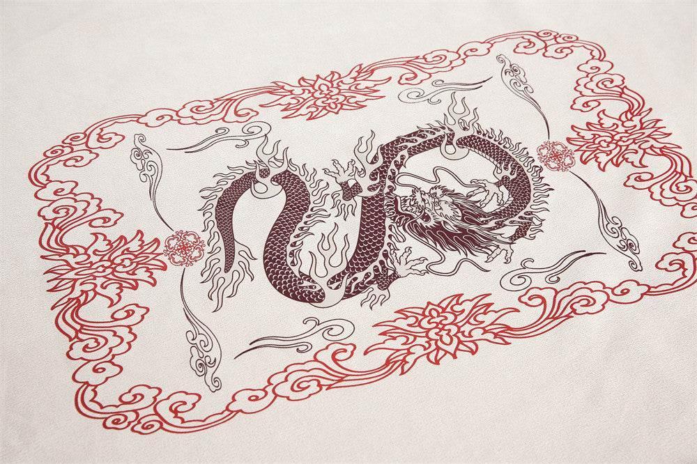 Dragon Pattern Printed Vest Women's Top