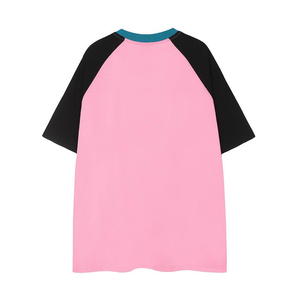 Cartoon Abstract Printing Cotton T-shirt For Men And Women MuddyStock