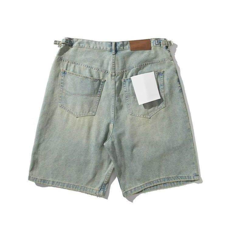 Ripped Denim Shorts For Men MuddyStock