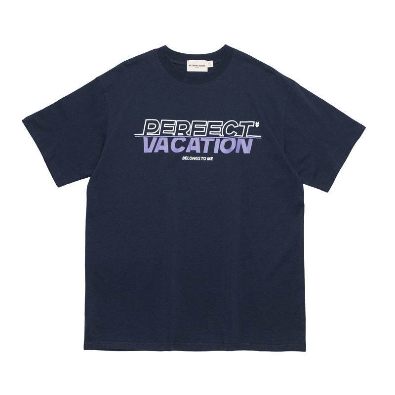 Hip Hop Letter Print Short-sleeve T-shirt For Men And Women MuddyStock