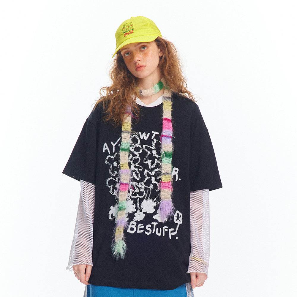 Women's Loose Casual Short-sleeved Top MuddyStock