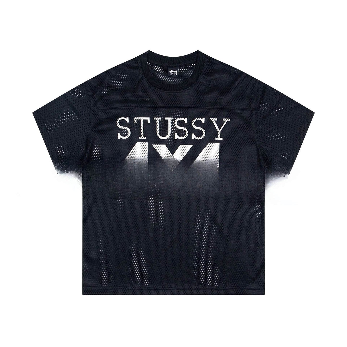 Sports And Leisure Jersey Letter Printing Simple Short Sleeve For Men And Women XC6943 Black MuddyStock