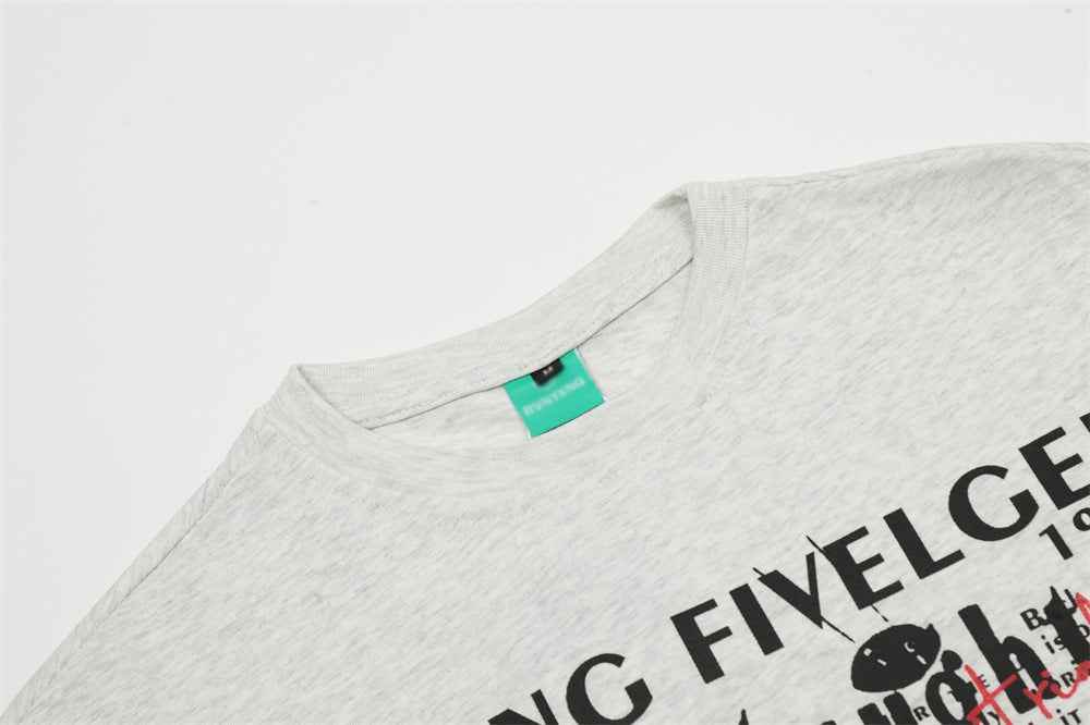 Abstract Animal Kitten Sports Short Sleeve T-shirt For Men And Women MuddyStock