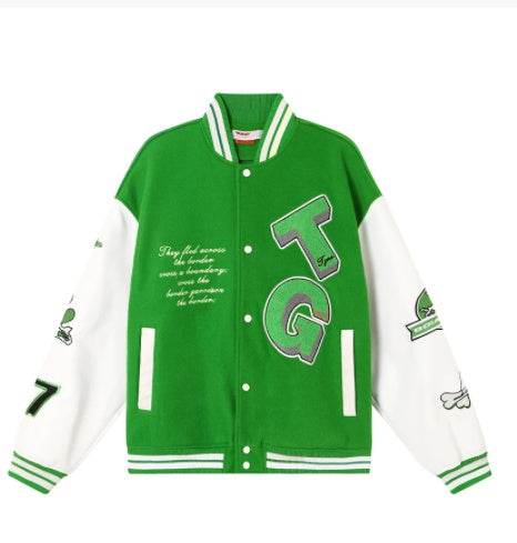 Loose Casual Jacket For Men Green MuddyStock