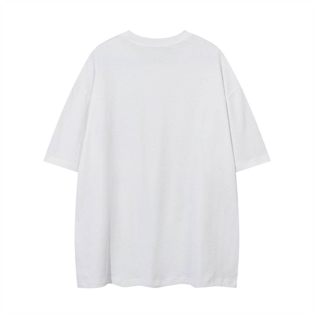 Printed Cotton Short-sleeved T-shirt For Men And Women MuddyStock