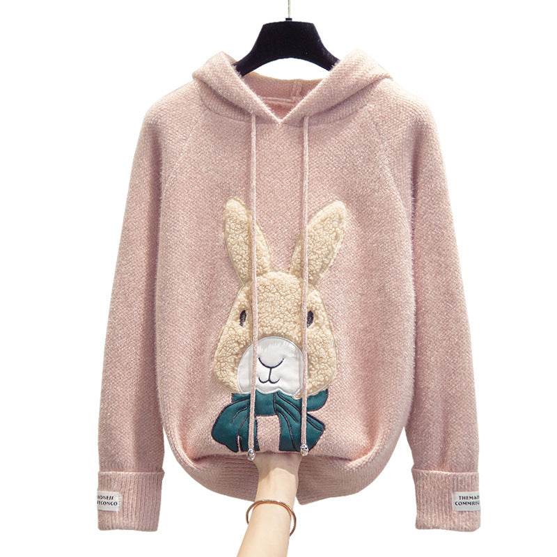 Hooded Mink Fleece Sweater For Both Men And Women MuddyStock
