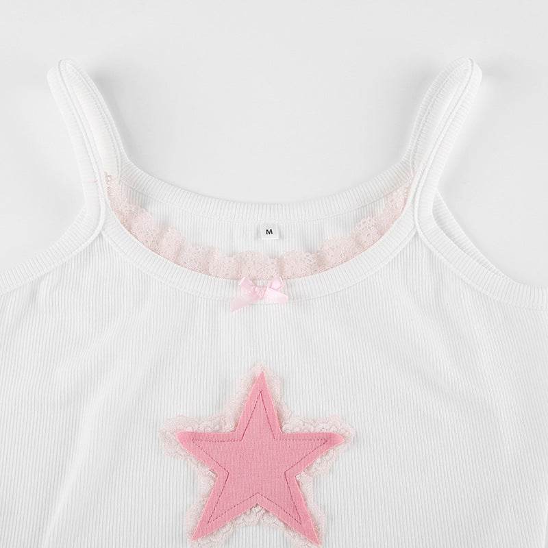 European And American Sweet And Spicy Crop-top Vest MuddyStock