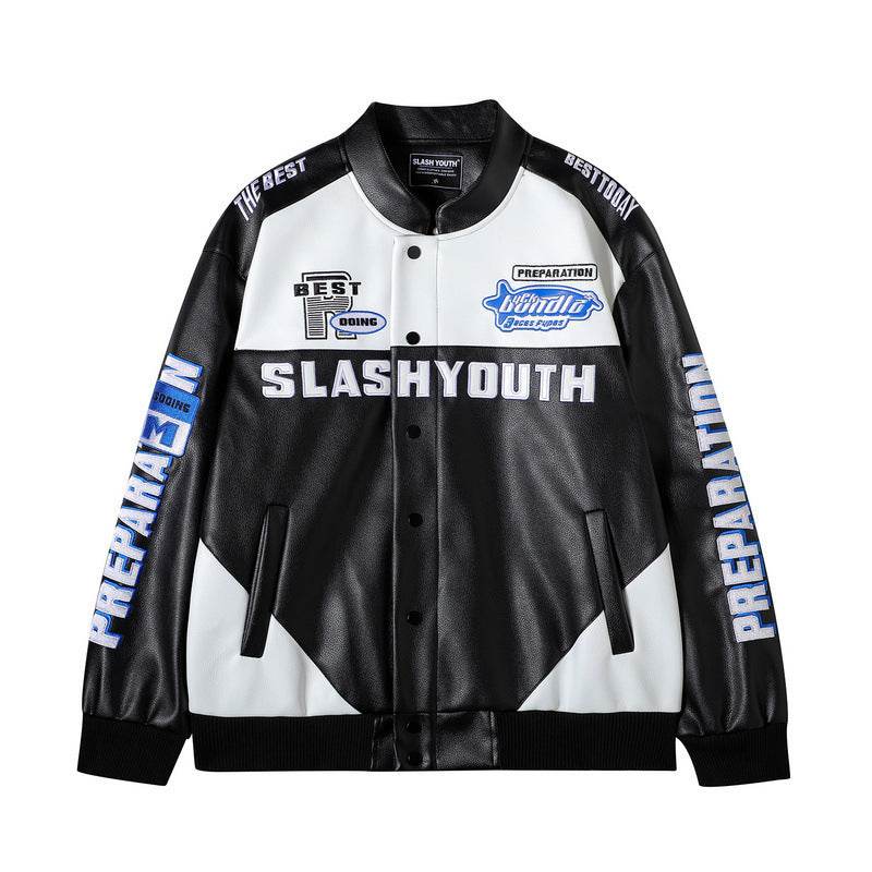 Street Biker Baseball Jersey For Women 8905Black MuddyStock