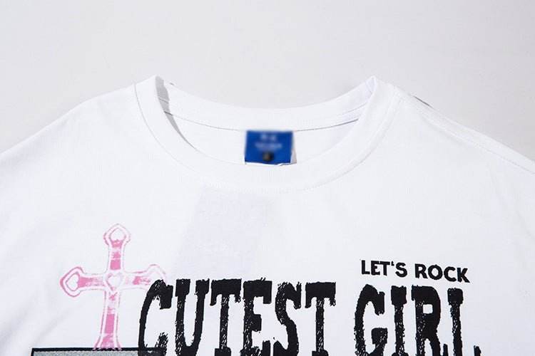 Cartoon Animation Printed Short Sleeve Women MuddyStock
