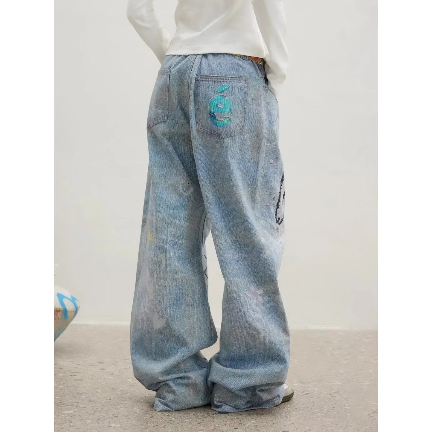 Artsy And Trendy Casual Jeans For Men And Women MuddyStock