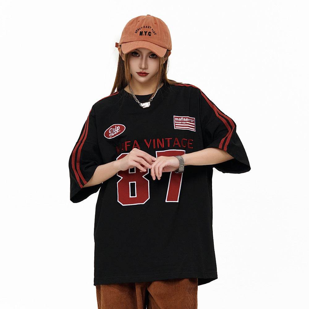 Printed Cotton T-shirt For Women MuddyStock