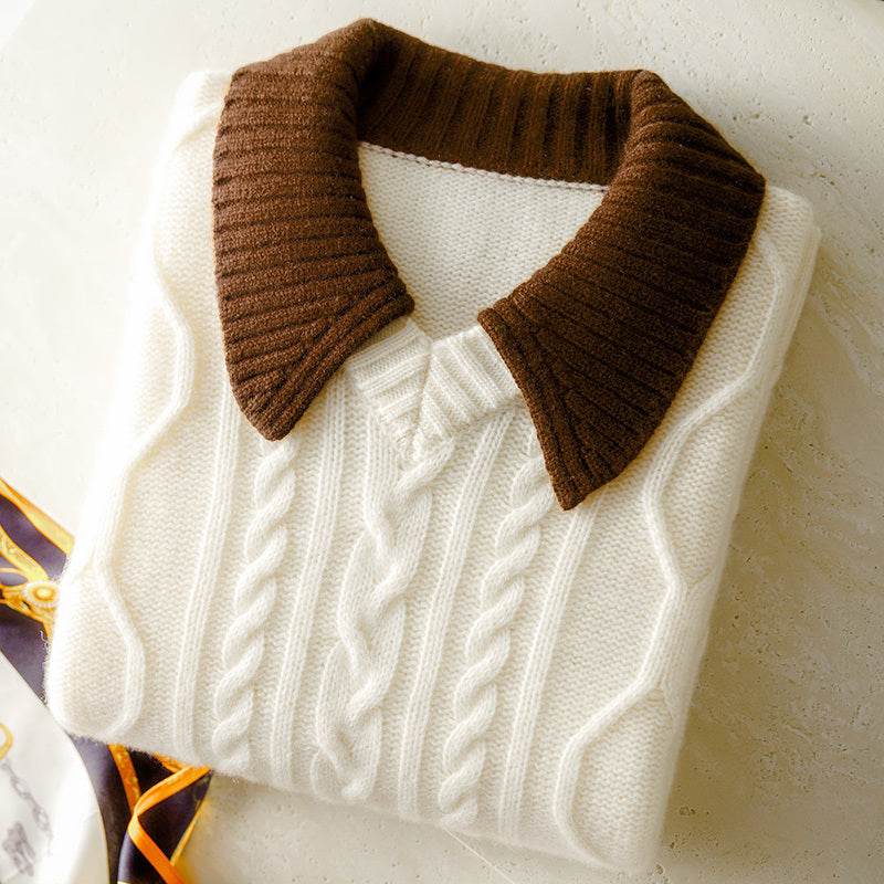 Women's Loose Casual Knitting Sweater MuddyStock