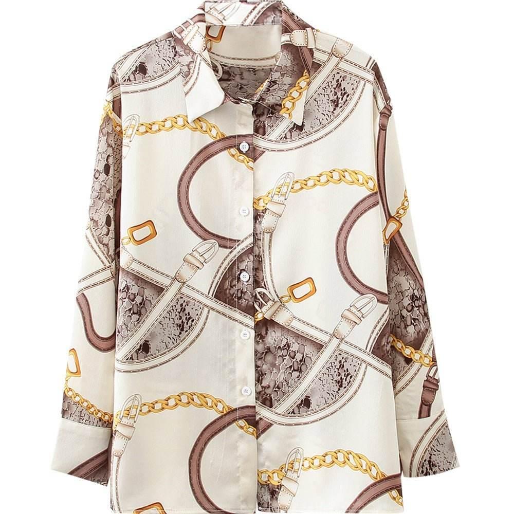 Chiffon sunscreen short sleeve shirt women White One size