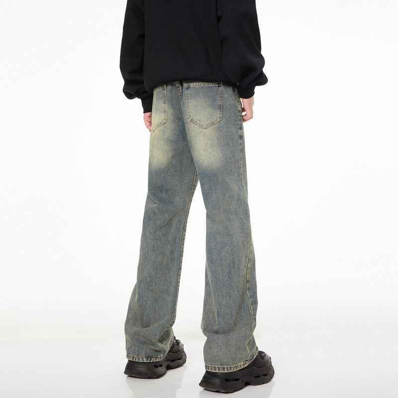 Washed Distressed Skinny Jeans For Men MuddyStock