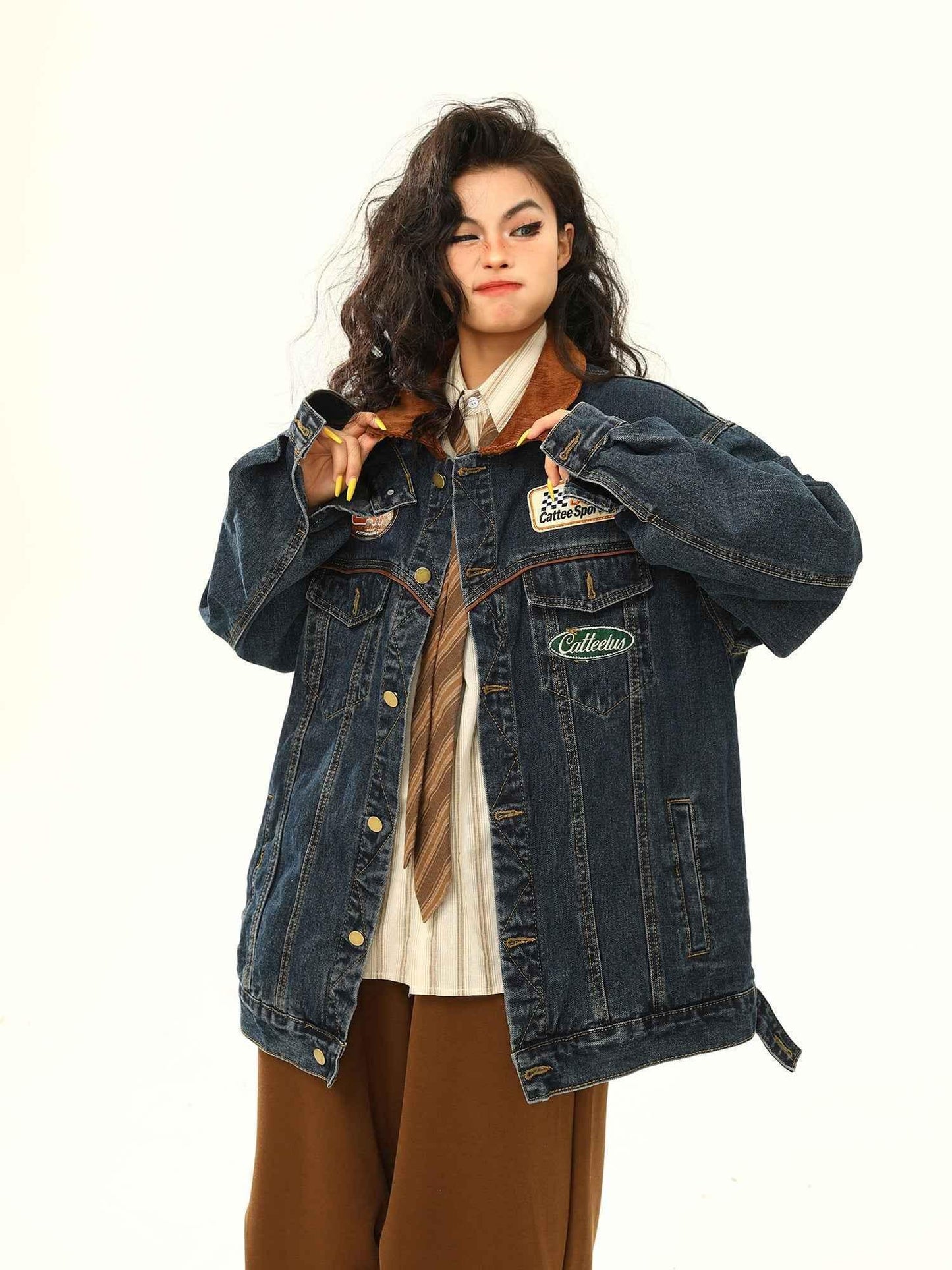Vintage Denim Jacket For Women