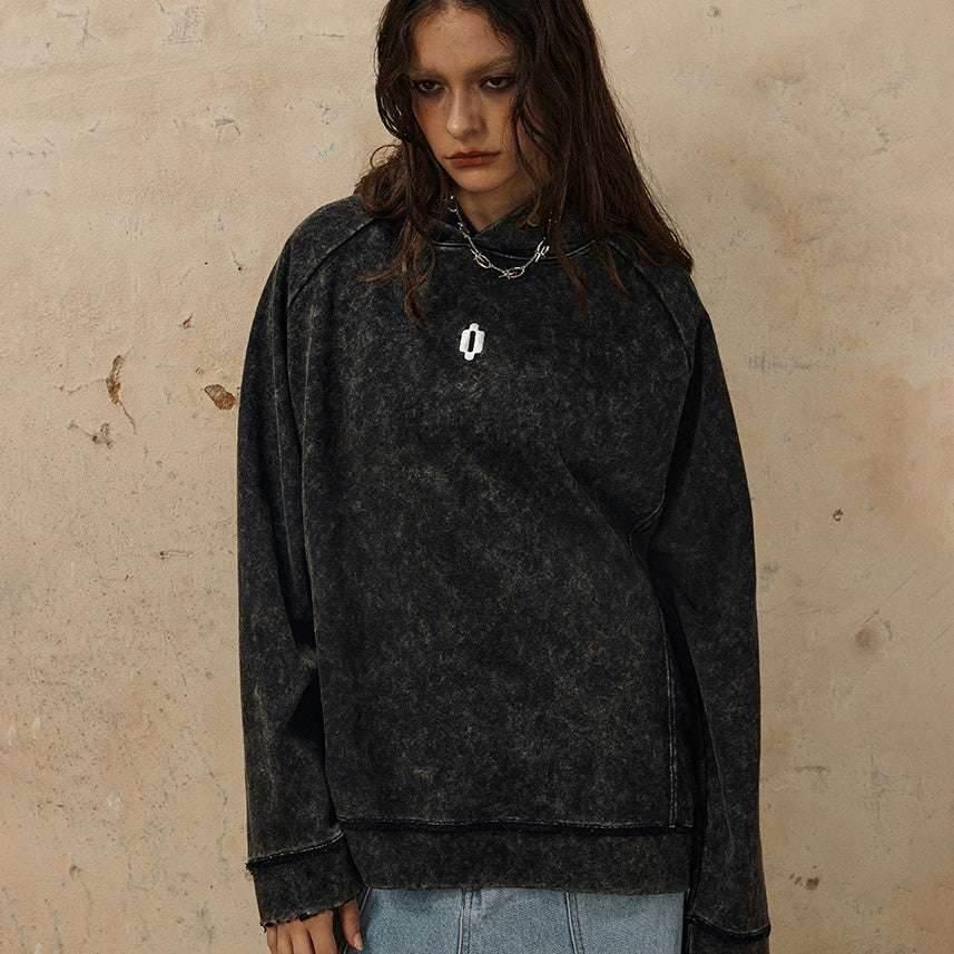 Embroidery Burr Patchwork Sweater For Women