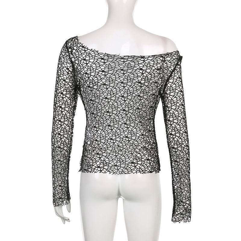 Women's Fashion Irregular Long Sleeve Top MuddyStock