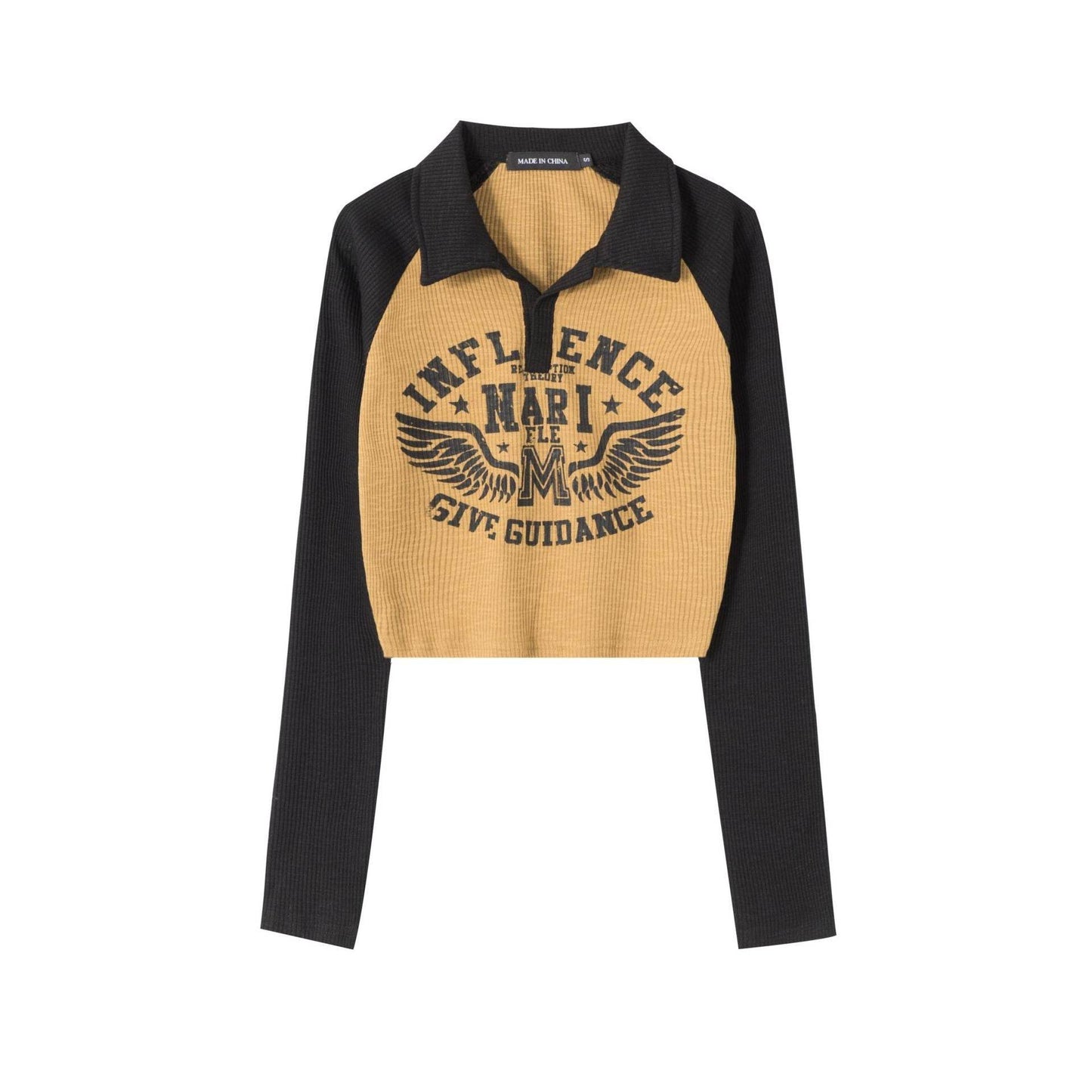 Raglan Sleeve Long Sleeve Top For Women MuddyStock