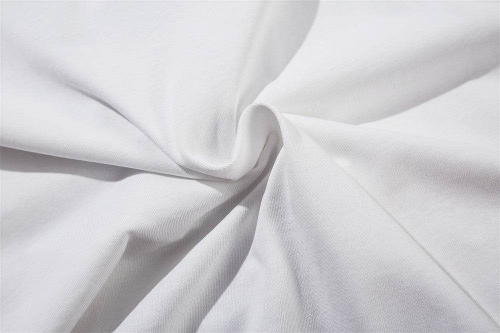 Printed Cotton Short-sleeved T-shirt For Men And Women MuddyStock