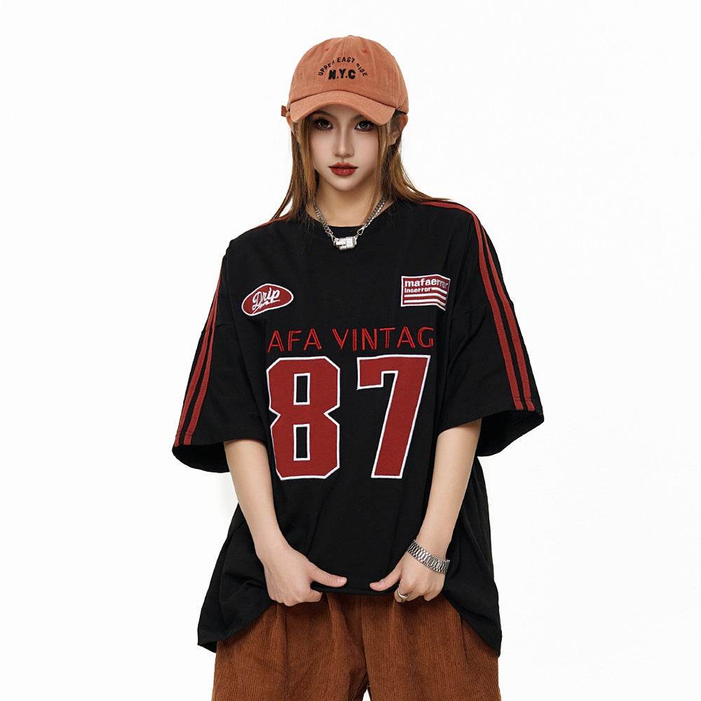 Printed Cotton T-shirt For Women MuddyStock