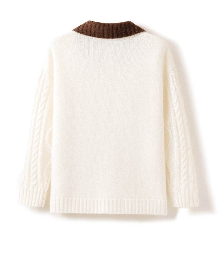 Women's Loose Casual Knitting Sweater MuddyStock