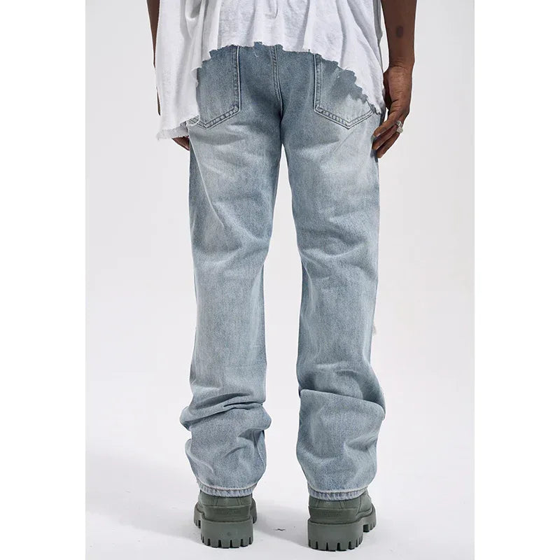 Vintage Loose Casual Jeans For Men MuddyStock