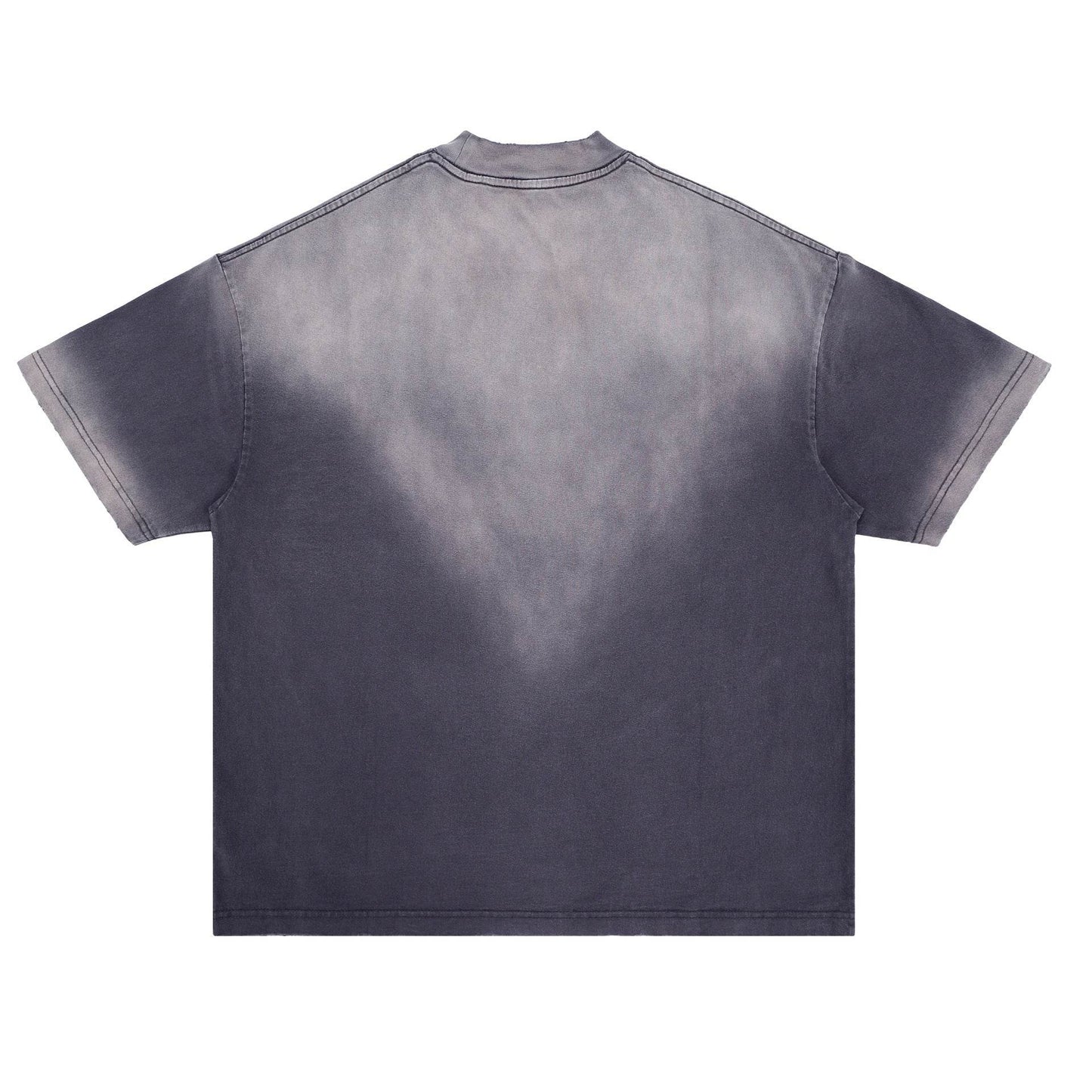 Retro Wash Tie-dye Oversize Short-sleeved T-shirt For Men MuddyStock