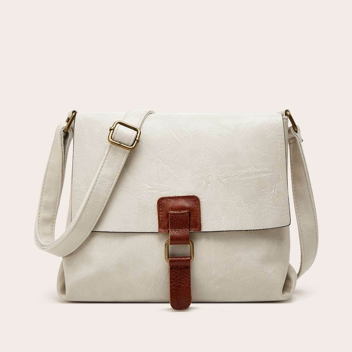 Minimalist Preppy Style Shoulder Fashion Casual Messenger Bag MuddyStock