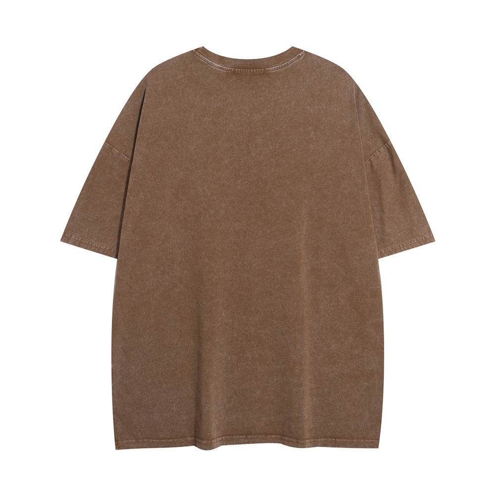 Punk Letter Print Short-sleeve T-shirt For Men MuddyStock