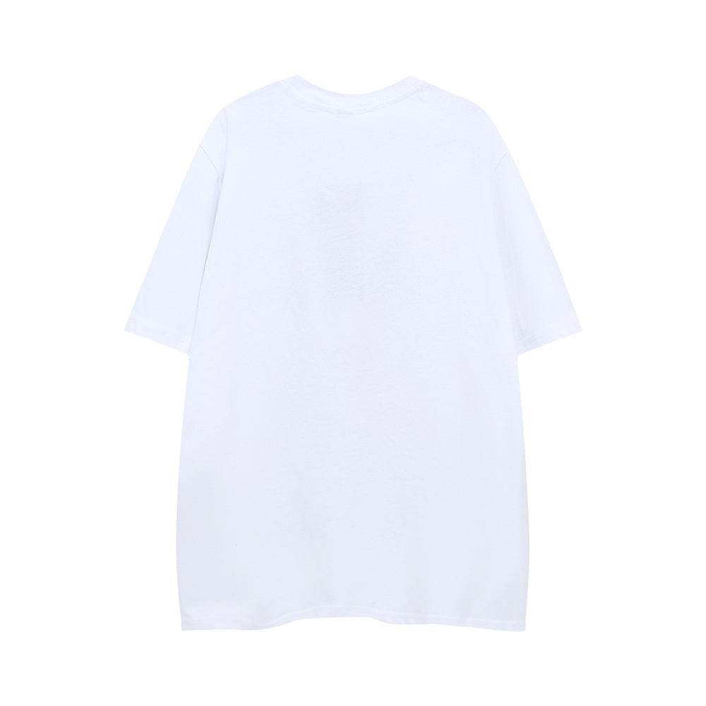 Vintage Abstract Print Short Sleeve For Men And Women MuddyStock